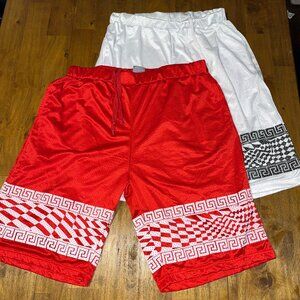 Henry & William athletic mesh shorts set of 2 men’s 2XL long inseam